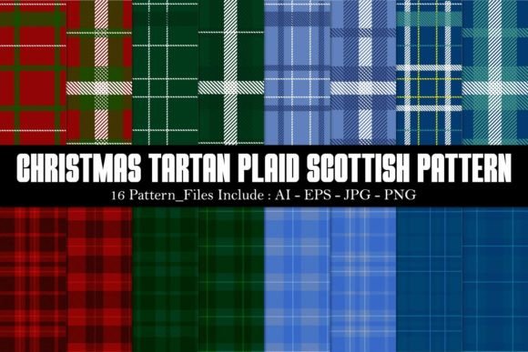 Christmas Tartan Plaid Scottish Pattern: A Versatile Design for Every Project