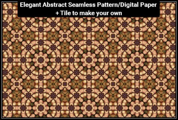 Discover the Beauty of Elegant Seamless Pattern Tile 005