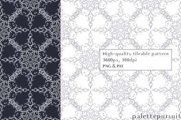 Exploring the Silver Glitter Snowflakes Pattern 004: A Versatile Design for Creative Projects