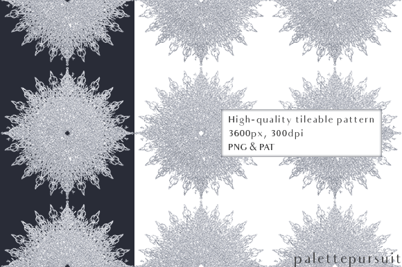 Exploring the Silver Glitter Snowflakes Pattern 016: A Versatile Design for Creative Projects
