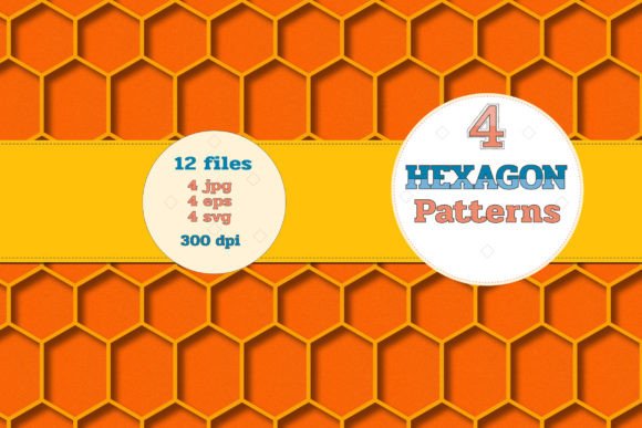 Hexagon Pattern Design Collection
