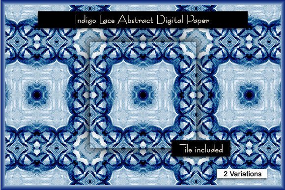 Indigo Lace Watercolor Digital Paper: A Versatile Choice for Design and Creativity