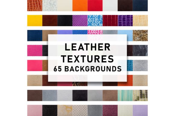 Leather Textures 65 Backgrounds: Real-World Texture Solutions for Designers, Marketers, and Crafters