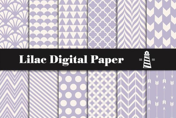Lilac Digital Paper