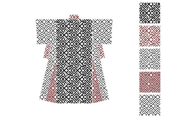 Maze Pattern Set 16