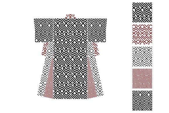 Maze Pattern Set 3