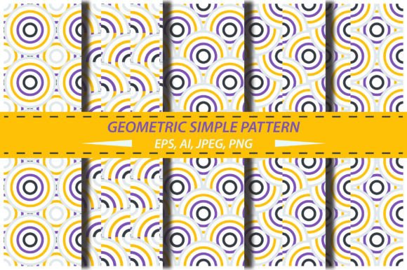 Minimalist Geometry Circle Pattern